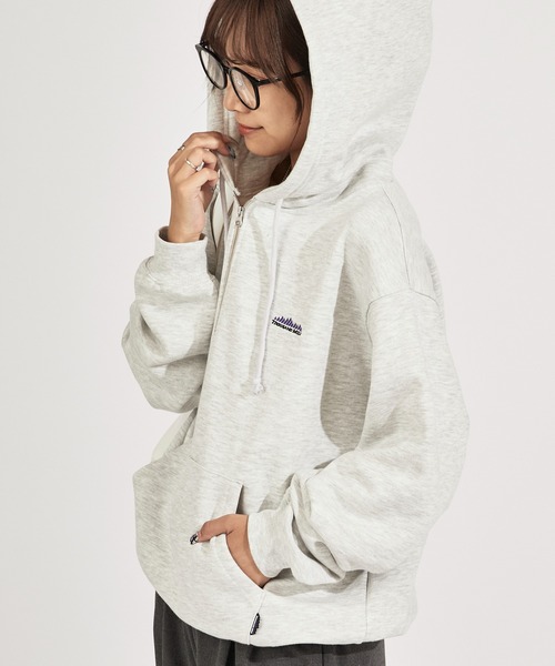THOUSAND MILE（サウザンドマイル） パーカー HALF ZIP PARKER