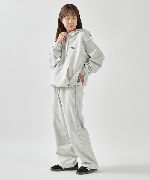 J.S.B. ハーフジップ パーカー スウェットパンツ セットアップ M THOUSAND MILE（サウザンドマイル） パーカー HALF ZIP PARKER