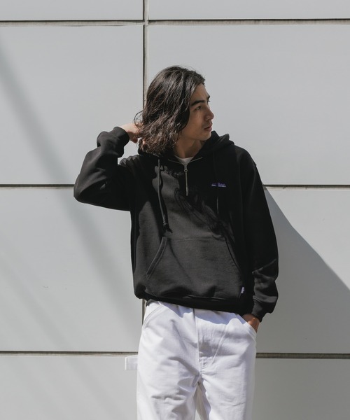 THOUSAND MILE（サウザンドマイル） パーカー HALF ZIP PARKER