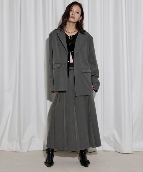 WAAC セットアップ　プリーツスカート WAAC セットアップ プリーツスカート WAAC セットアップ プリーツ