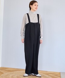 coen（コーエン） サロペット オーバーオール ウールライクサロペット 