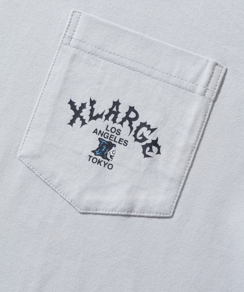 [XLARGE] короткий рукав футболка X-LARGE белый мужской 