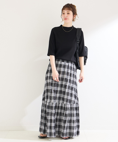 「B.C STOCK」 半袖ニット FREE アイボリー レディース_画像2