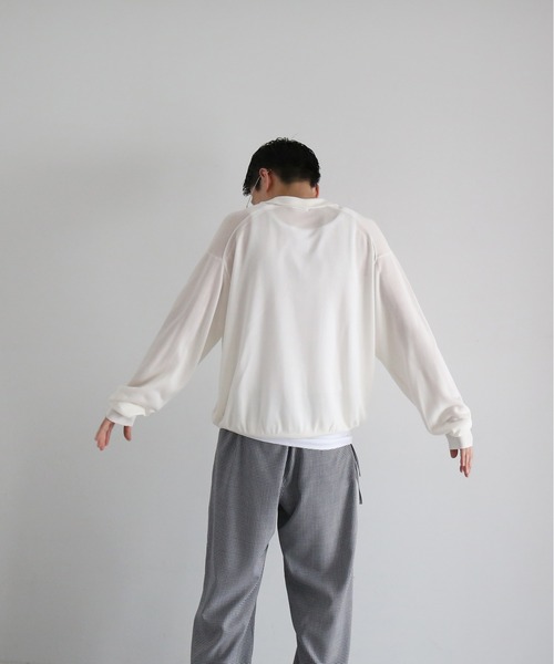 新品　約20%off クレプスキュール　メンズ　オープンカラーニット crepuscule（クレプスキュール） セーター ニット 「EXCLUSIVE