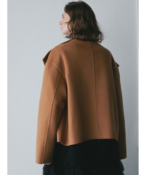 新品 定価7万円 HER. ハー 24AW ウール ジャケット コート 2 新品 定価7 HER. ハー 24AW ウール ジャケット コート 2