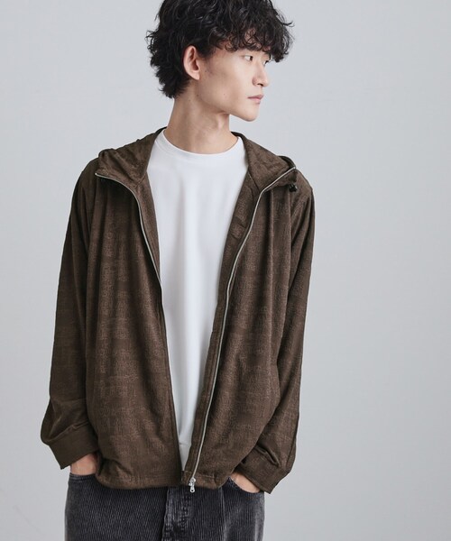 tk.TAKEO KIKUCHI（ティーケータケオキクチ） パーカー ジャカード