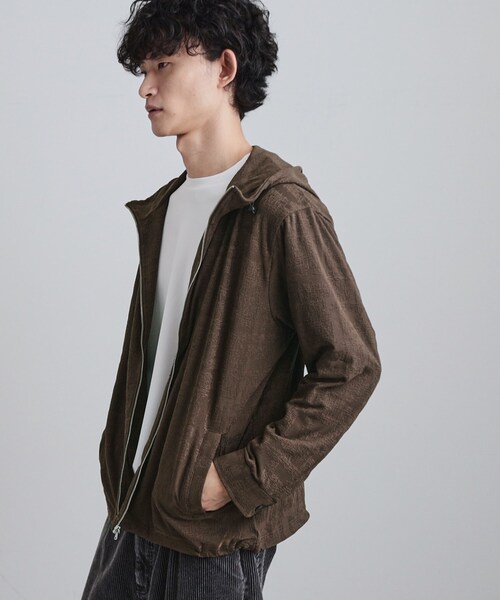 tk.TAKEO KIKUCHI（ティーケータケオキクチ） パーカー ジャカード