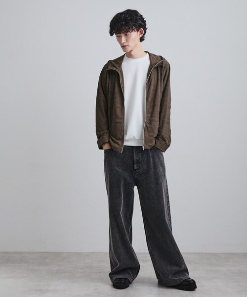 tk.TAKEO KIKUCHI（ティーケータケオキクチ） パーカー ジャカード