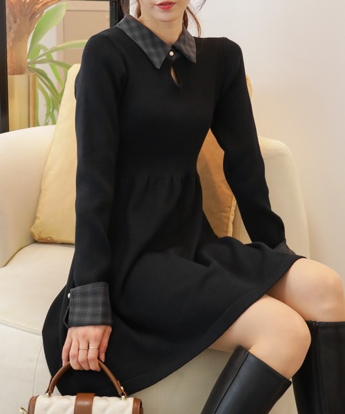 pumpkin port（パンプキンポート） ニット セーター クレリック ニット