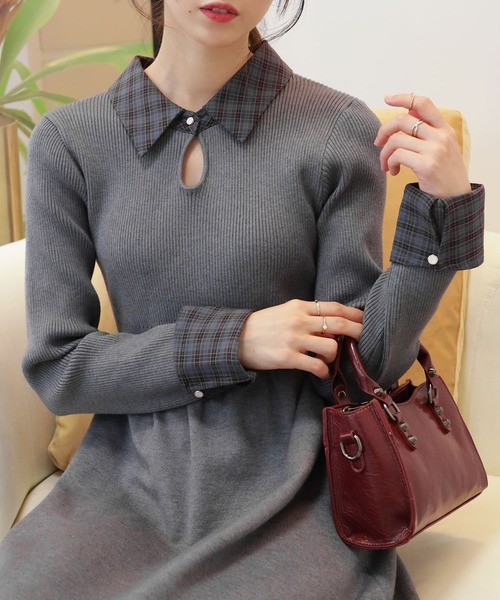 pumpkin port（パンプキンポート） ニット セーター クレリック ニット