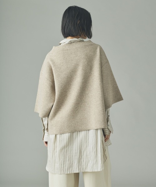 Curensology（カレンソロジー） ニット セーター /ダブルフェイス