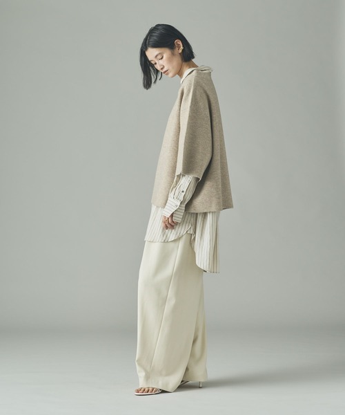 Curensology（カレンソロジー） ニット セーター /ダブルフェイス