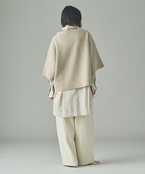 Curensology（カレンソロジー） ニット セーター /ダブルフェイス