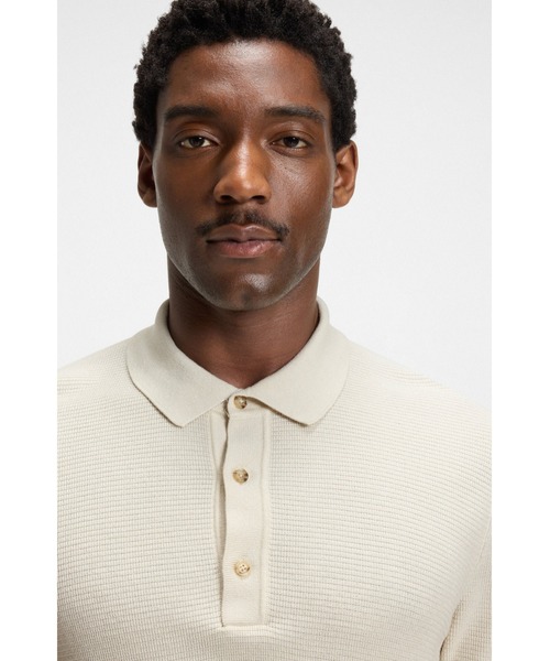 BOSS（HUGO BOSS） ポロシャツ レギュラーフィット ニットポロシャツ