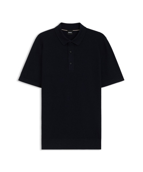 BOSS（HUGO BOSS） ポロシャツ 半袖 レギュラーフィット ニット