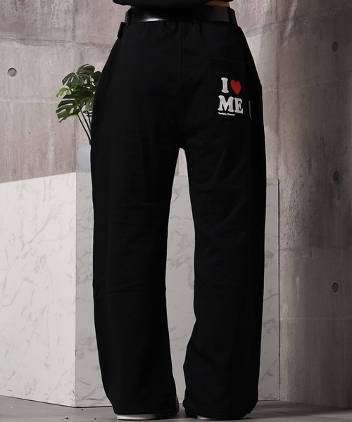 MEMORY ワイドパンツ スウェットパンツ ジャージ 「MEMORY