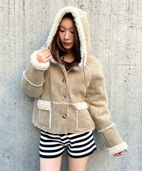 3.3 FIELD TRIP ムートンコート ボアコート 3.3 Field Trip／ムートン