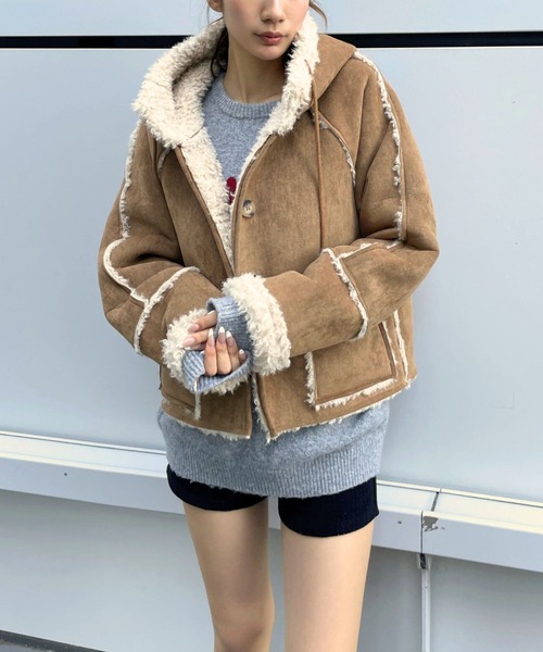 3.3 FIELD TRIP ムートンコート ボアコート 3.3 Field Trip／ムートン