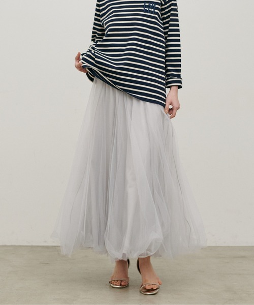 ラルータ LARUTA レオパード柄 ボリュームチュールスカート LARUTA】ボリュームチュールスカート（スカート）｜LARUTA（ラルータ