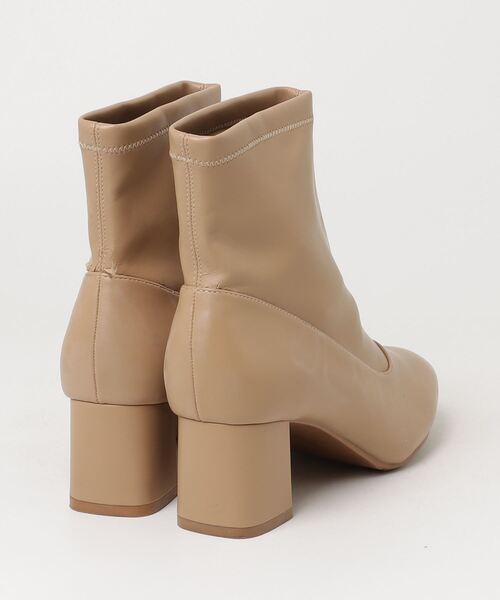 「LEPSIM」 ショートブーツ LL ベージュ レディース_画像2
