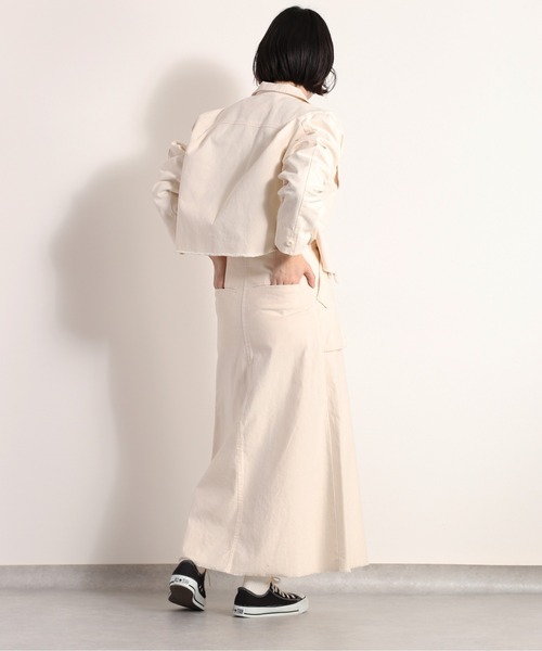 「cepo」 スカート M オリーブ レディース_画像4