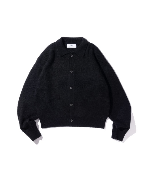 GOAT ESSENCE セーター ニット MOHAIR KNIT POLO SHIRT メンズ