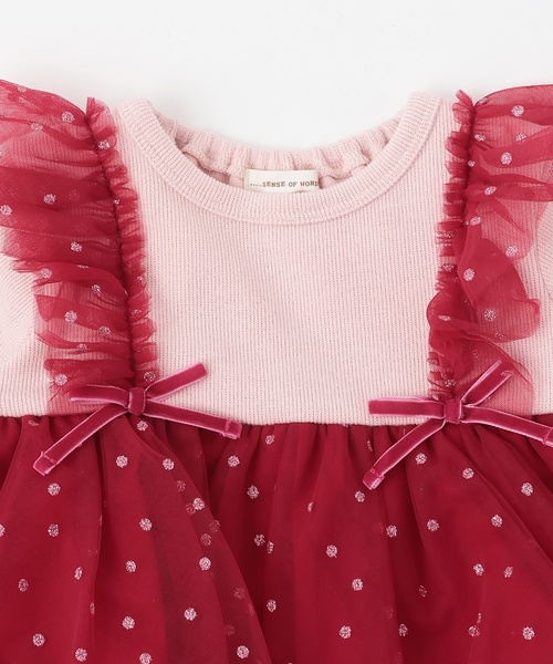 sense of wonder チュニック キラキラドットチュニック キッズ 子供服