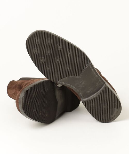 「BOEMOS」 ショートブーツ 37 ブラウン レディース_画像3