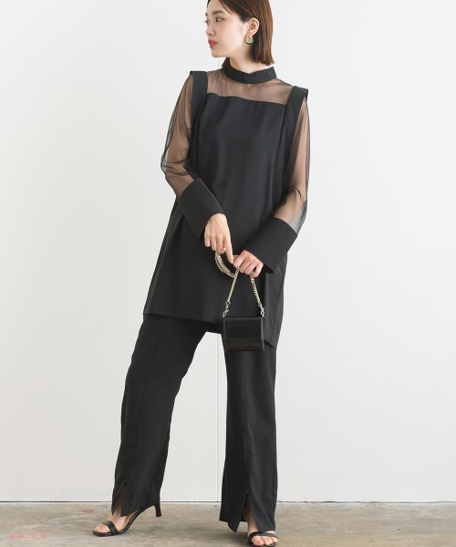 【terrace】オケージョンドレス　セットアップ RUIRUE BOUTIQUE（ルイルエブティック） パンツドレス オケージョン