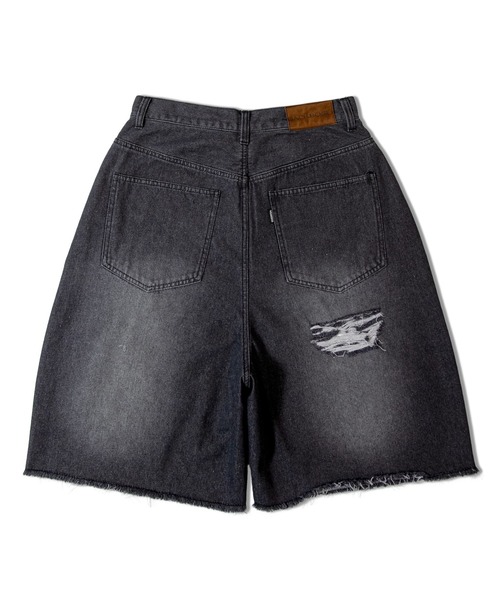 「JACKROSE」 デニムハーフパンツ L サックスブルー メンズ_画像3