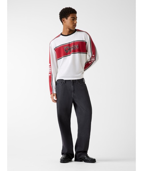tシャツ GUESS JEANS Boxy Fit Long Sleeves Mesh Tee 長袖Tシャツ メンズ | ブランド登録なし | 04