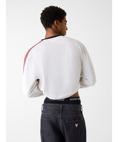 tシャツ GUESS JEANS Boxy Fit Long Sleeves Mesh Tee 長袖Tシャツ メンズ | ブランド登録なし | 02