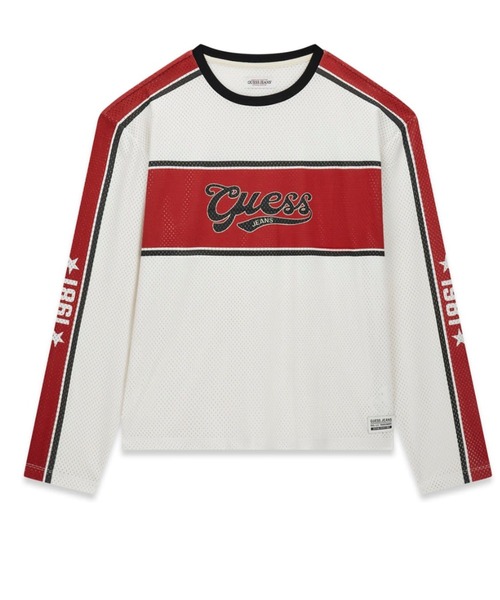 tシャツ GUESS JEANS Boxy Fit Long Sleeves Mesh Tee 長袖Tシャツ メンズ | ブランド登録なし | 05