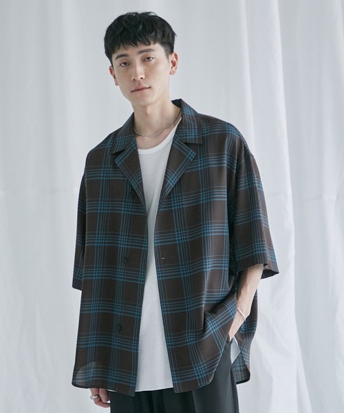 PUBLIC TOKYO パブリックトウキョウ シャツ メンズ 25SS 半袖 PUBLIC TOKYO（パブリックトウキョウ） シャツ コンフォートリラックス