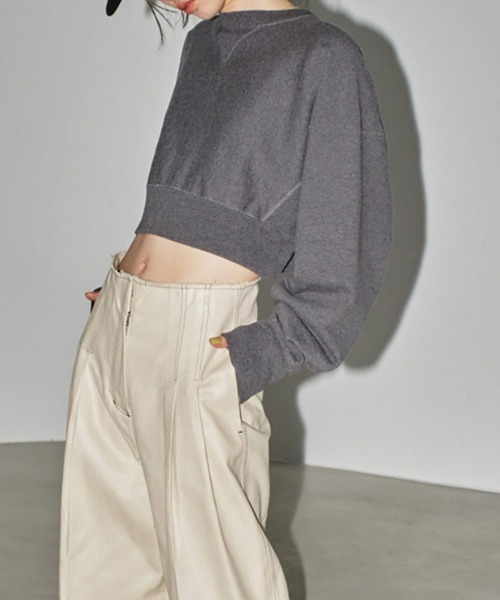 TODAYFUL 「TODAYFUL」 スウェットカットソー FREE チャコールグレー