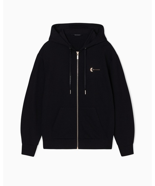 【A|X アルマーニ エクスチェンジ】ビッグAXロゴ　ジップアップスウェット ARMANI EXCHANGE（アルマーニエクスチェンジ）の「【A|X アルマーニ
