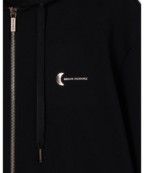 【A|X アルマーニ エクスチェンジ】ビッグAXロゴ　ジップアップスウェット ARMANI EXCHANGE（アルマーニエクスチェンジ）の「【A|X アルマーニ