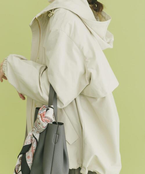 【美品✴︎】yori 撥水ストレッチパーカー アイボリー 撥水ストレッチパーカー – yori shirocon