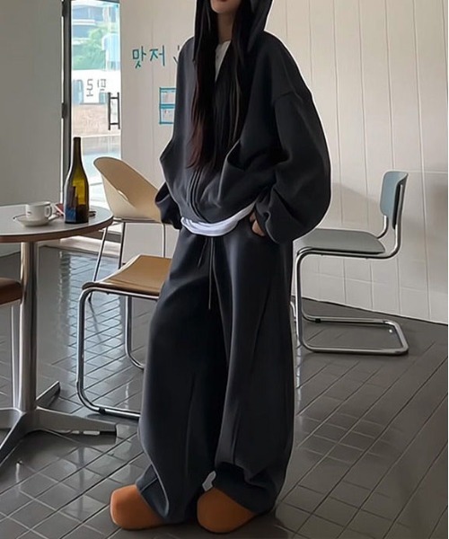 WEGO（ウィゴー） セットアップ WEGO/ベーシックジップパーカー