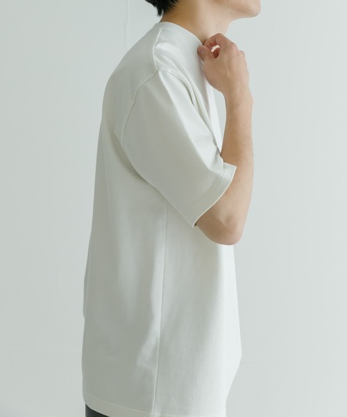 「ATON」 半袖Tシャツ 4 グリーン系その他 メンズ_画像2