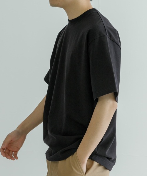 「ATON」 半袖Tシャツ 4 グリーン系その他 メンズ_画像7