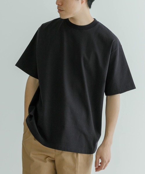 「ATON」 半袖Tシャツ 4 グリーン系その他 メンズ_画像8