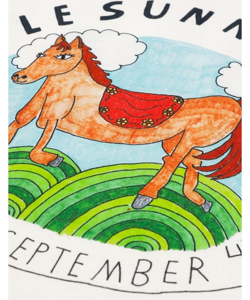 「Little sunny bite」 長袖カットソー SMALL ホワイト レディース_画像6