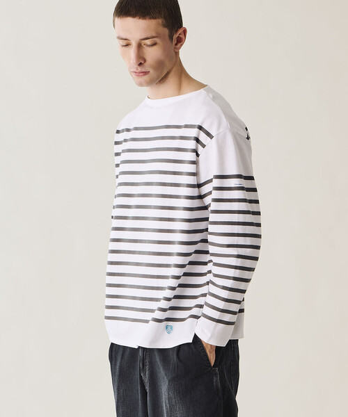 ORCIVAL（オーシバル） tシャツ | ラッセル ボートネック ワイド