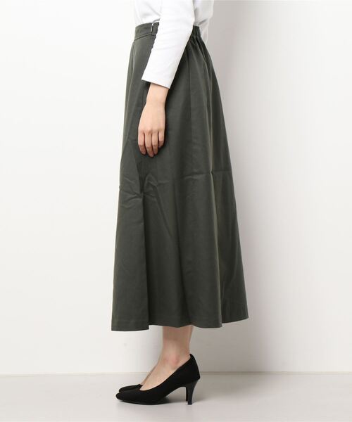 「sm2rhythm」 フレアスカート フリ- グレー レディース_画像2