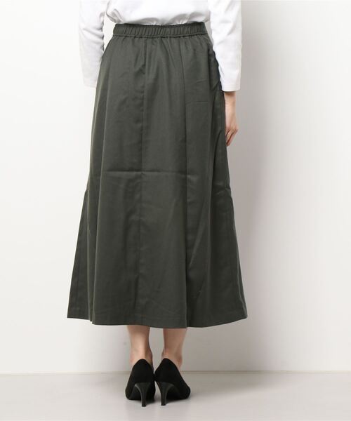 「sm2rhythm」 フレアスカート フリ- グレー レディース_画像4