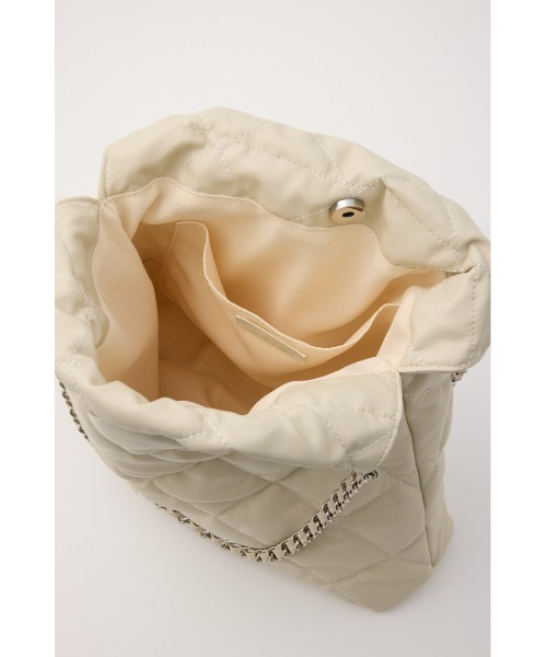 SLY（スライ） ショルダーバッグ バッグ QUILTING F/LEATHER CHAIN BAG
