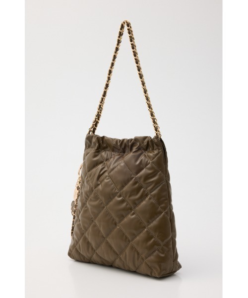 SLY（スライ） ショルダーバッグ バッグ QUILTING F/LEATHER CHAIN BAG