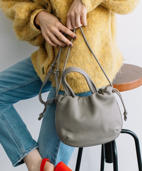 「Beau're」 2WAYバッグ FREE グレー レディース