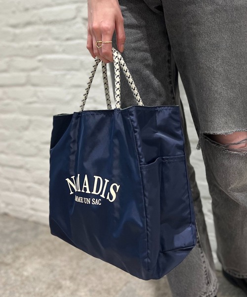 「NOMADIS」 2WAYバッグ フリー ネイビー レディースの画像